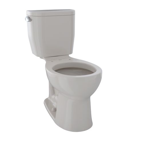 Main product image of CST243EF#12 Entrada 2-Piece Round 1.28 GPF Universal Height Toilet (Sedona Beige)