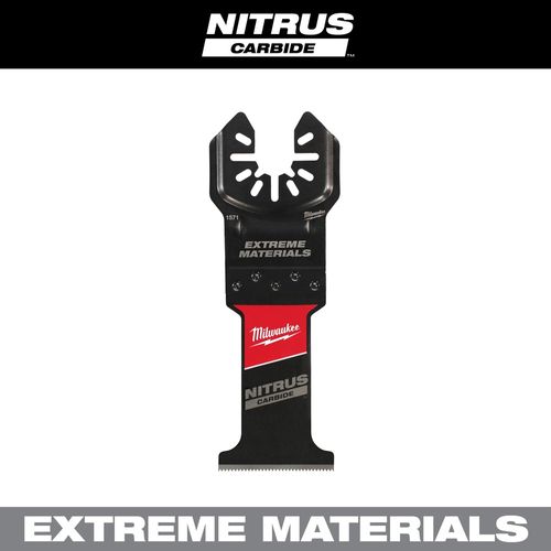 Main product image of 1-3/8" NITRUS Carbide Extreme Materials Universal Fit Oscillating Multi-Tool Blade (1 Piece)