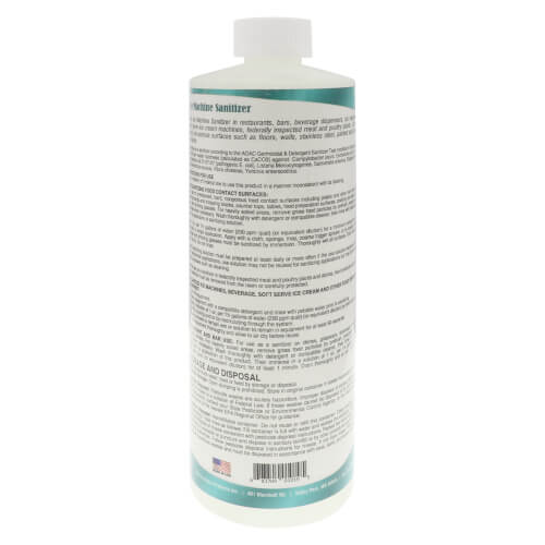 IMS16OZ Supco IMS16OZ OneStep Ice Machine Sanitizer, 16 fl. oz.