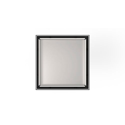 Main product image of 5" x 5" LT5 Tile Drain Strainer-2" Throat (Polished Stainless Steel)