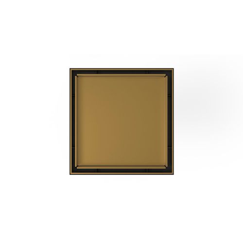 Main product image of 5" x 5" LT5 Tile Drain Strainer-2" Throat (Satin Bronze)
