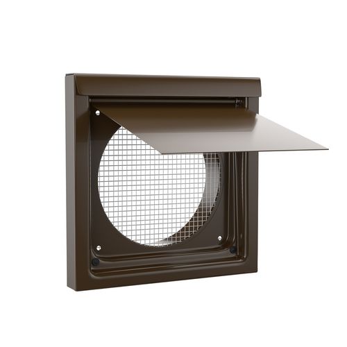 Main product image of Premium Wall Vent 6" Galvalume Steel Wall Vent (Brown)