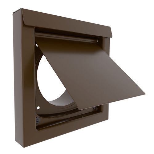 Main product image of DryerWallVent 4" Galvalume Steel Wall Vent (Brown)
