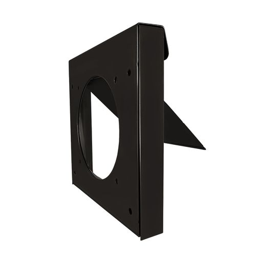 Main product image of DryerWallVent 4" Galvalume Steel Wall Vent, No Collar (Black)