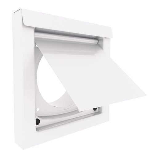 Main product image of DryerWallVent 4" Galvalume Steel Wall Vent (White)