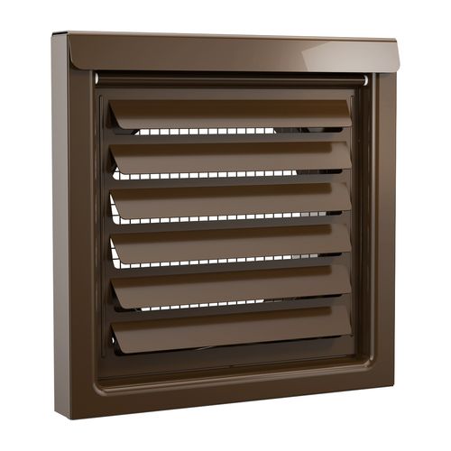 Main product image of FreshVent 6" Galvalume Steel Fresh Air Intake Vent (Brown)