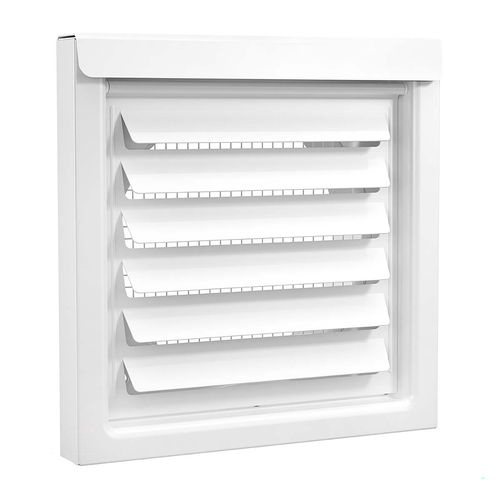 Main product image of FreshVent 6" Galvalume Steel Fresh Air Intake Vent (White)