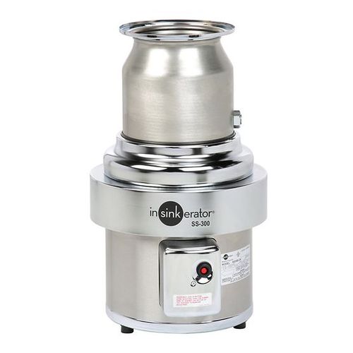 Main product image of SS-300-25 Commercial 3 HP 208-230/460V 3 Phase Foodservice Garbage Disposal