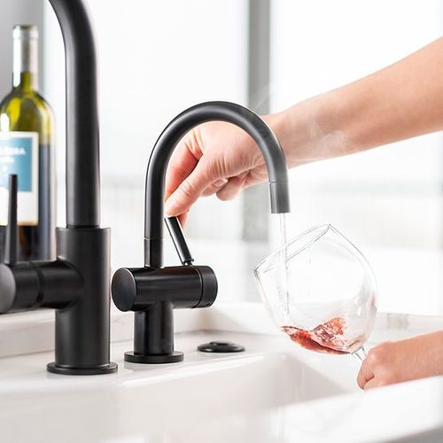 Main product image of F-H3300 Indulge Modern Hot Only Faucet (Matte Black), 44240G-ISE