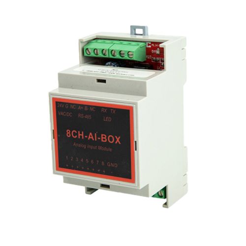 Main product image of 8 Channel Analog Input Module For Q-Controller, AI-BOX-0