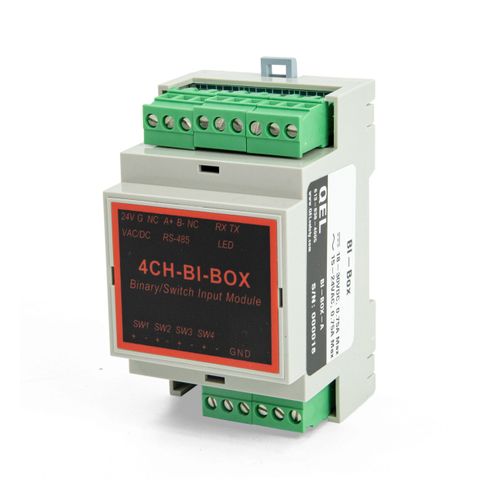 Main product image of 4 Channel Relay Input Module For Q-Controller, BI-BOX-0