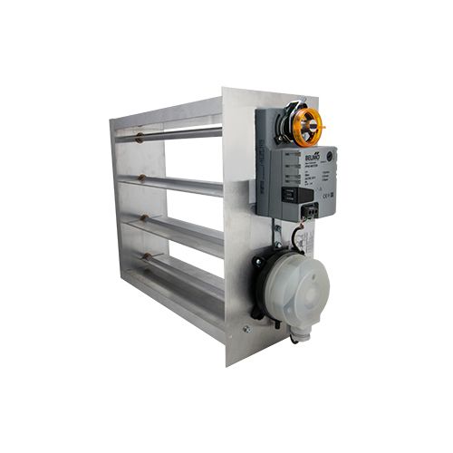 Main product image of 20" x 18" Heavy Duty Motorized Bypass Damper, EB-2018