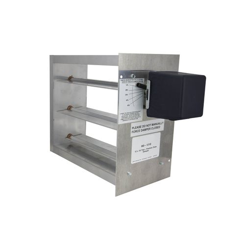 Main product image of 16" x 8" Rectangular Two-Position Zone Damper - 2 Wire Actuator, HD-1608