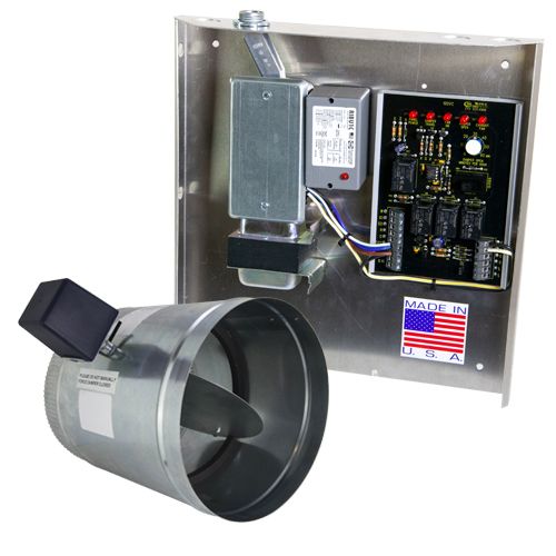 Main product image of Fresh Air Ventilation System w/ 4" Po Damper, IO-FAVR-ENH-04