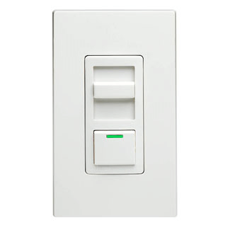 IPM06-1LZ - Leviton IPM06-1LZ - IllumaTech Slide Dimmer - White (450W)