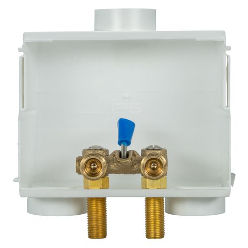 Main product image of Du-All 1/2" Sweat Washing Machine Outlet Box w/ Single Lever Valve
