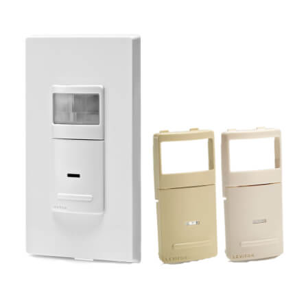 Main product image of Single Pole, Decora Vacancy Sensor, Wall Switch (5A) - White