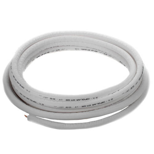 Main product image of 1/4" Line Set w/ 1/2" Insulation x 50 ft. Refrigerant Line Set (Single Roll)