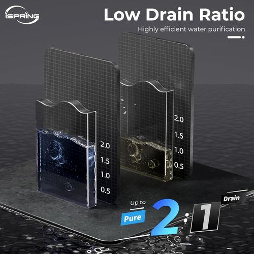 Main product image of 5-Stage Tankless Commercial Reverse Osmosis Drinking Water Filtration System w/ Dual Booster Pumps, Pressure Gauges, and Freestanding Bracket