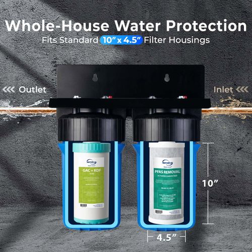 Main product image of 10" x 4.5" Replacement Filter Set for WGB21B-PFKS Whole House Water Filter System