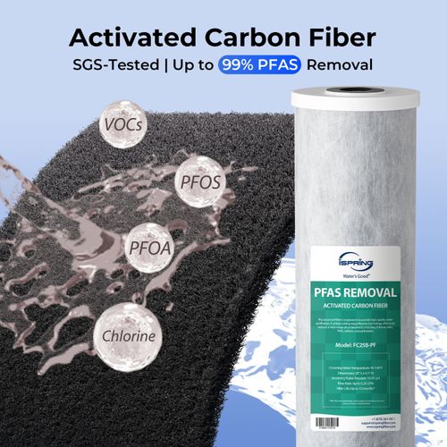 Main product image of 20" x 4.5" Replacement Sediment & PFAS Filter for WGB22B-PF Whole House Water Filter System