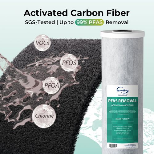 Main product image of 20" x 4.5" Replacement GAC KDF & PFAS Filter for WGB22B-PFKS Whole House Water Filter System