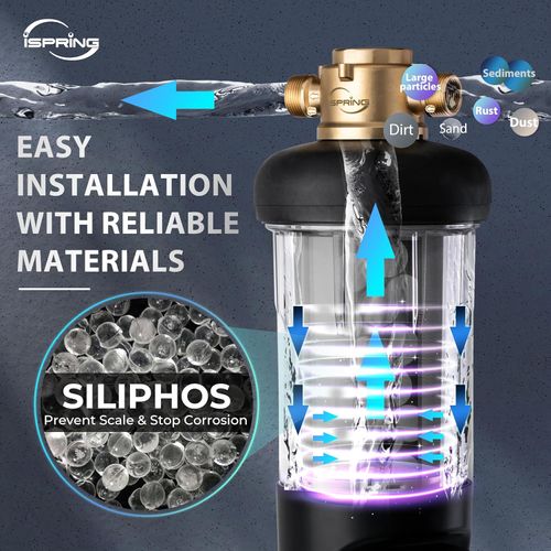 Main product image of 50 Micron Spin Down Sediment Water Filter Replacement Cartridge w/ Siliphos for WSPSL-ARJ & WSPSL-ARJ-BP