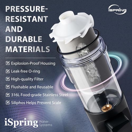 Main product image of 50 Micron Spin Down Sediment Water Filter Replacement Cartridge w/ Siliphos for WSPSL-ARJ & WSPSL-ARJ-BP