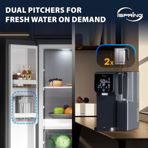 Main product image of Plug and Play Hot & Cold Reverse Osmosis Countertop System w/ Alkaline RO Water Dispenser