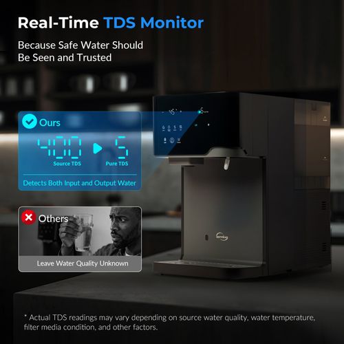 Main product image of Countertop Hot & Cold Sparkling Reverse Osmosis Water Filter System w/ UV & TDS Monitor