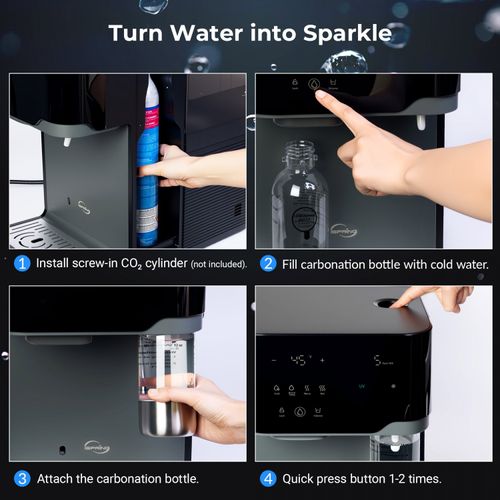 Main product image of Countertop Hot & Cold Sparkling Reverse Osmosis Water Filter System w/ UV & TDS Monitor