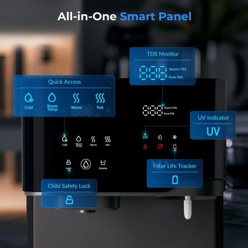 Main product image of Countertop Hot & Cold Sparkling Reverse Osmosis Water Filter System w/ UV & TDS Monitor