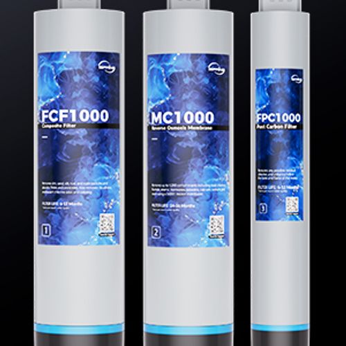 Main product image of Tankless Reverse Osmosis Water Filtration System w/ Brushed Nickel Faucet, Fast Flow (1000 GPD)