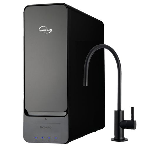 Main product image of Tankless Reverse Osmosis Water Filtration System w/ Oil Rubbed Bronze Faucet, Fast Flow (1000 GPD)