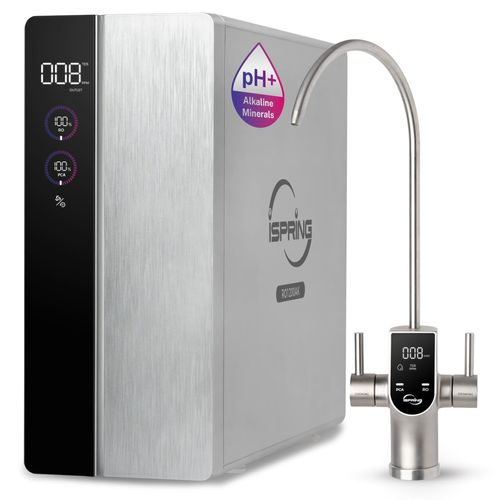 Main product image of Under Sink Tankless Reverse Osmosis Water Filtration System w/ Alkaline Remineralization (1200 GPD)