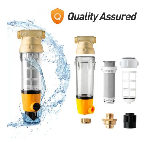 Main product image of 2-Stage Whole House Water Filter System w/ 10" Sediment & Lead/Heavy Metal Reducing Filters