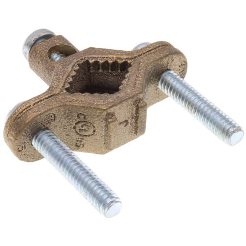 Main product image of 1/2"-1" IPS Cast-Bronze Ground Clamp, 10-2 AWG