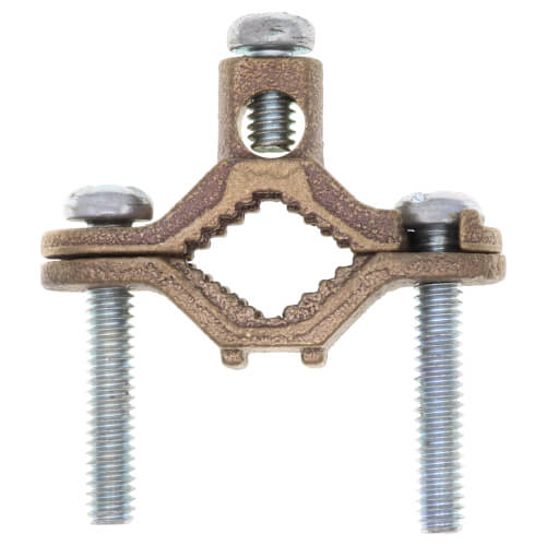 Main product image of 1/2"-1" IPS Cast-Bronze Ground Clamp, 10-2 AWG