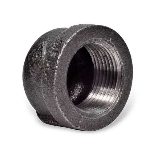 3/4" Black Cap