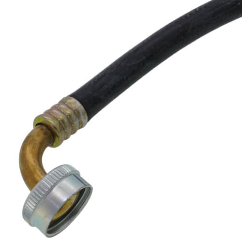 Main product image of 3/4" x 4' (3/8" ID) Washing Machine Hose w/ 90-Degree Elbow (Bagged)