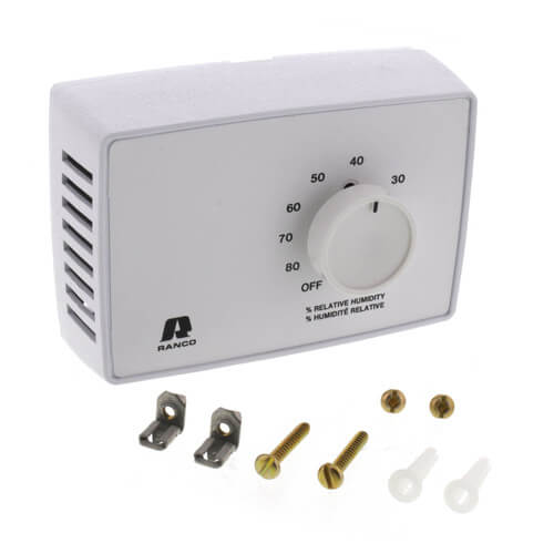 Main product image of DeHumidistat w/ 20-80% Relative Humidity Range (White)