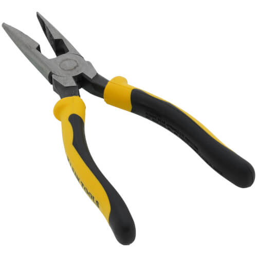 Main product image of 8" Journeyman Long Nose Side-Cutting Pliers