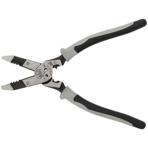 Main product image of Hybrid Pliers with Crimper, Fish Tape Puller & Wire Stripper