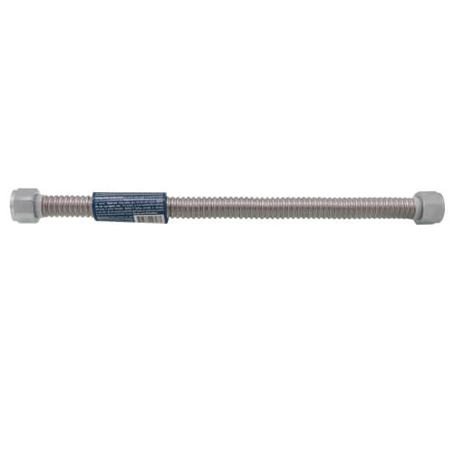 Main product image of 3/4" Corrugated Stainless Steel Water Heater Connector (15" Length)