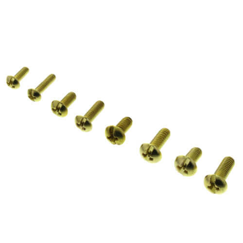 Main product image of 208 Piece Solid Brass Bibb Screw Assortment Kit