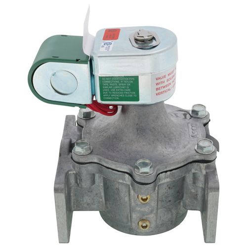 Main product image of 1-1/2" NPT Aluminum 2-Way Normally Closed Solenoid Valve w/ Test Port (35 Cv)