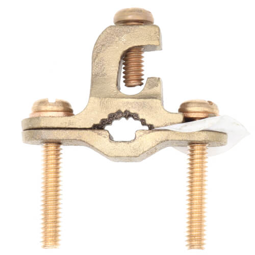 Main product image of 1/2"-1" IPS Direct-Burial Lay-In Ground Clamp, 10-2 AWG
