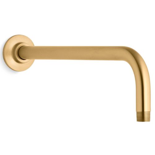 Main product image of Wall-Mount Rain Showerhead Arm and Flange (Moderne Brass), K-10124-2MB