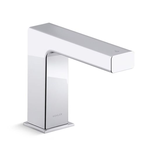 Main product image of Strayt Touchless Lav Faucet with Kinesis Sensor Technology and Temperature Mixer, AC Powered, 0.5 GPM, K-103S37-SANA-CP