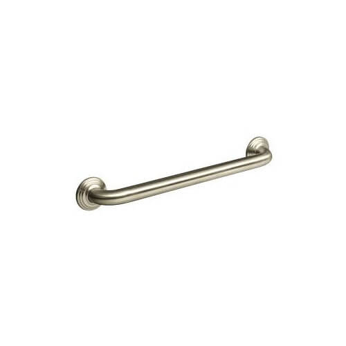 Main product image of Traditional 18" Grab Bar (Vibrant Brushed Nickel), K-10541-BN